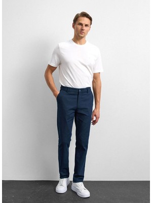 Back And Bond Lacivert Erkek Slim Fit Pantolon B35W30012