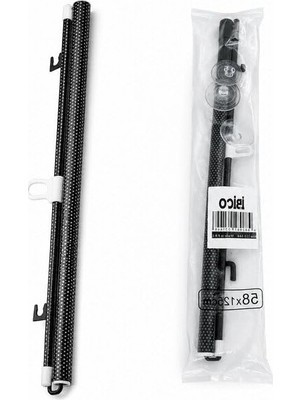 Odea Pvc Perde Makaralı Güneşlik, 58X125 cm Ölçülerinde