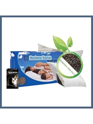 Bezos Muzicevi Anti-Snoring Pillow - Karabuğday Yastığı 50 x 70 cm + Jel BZS10