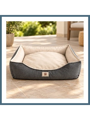 Bezos Luna Premium Yatak - Gri / Large Agc