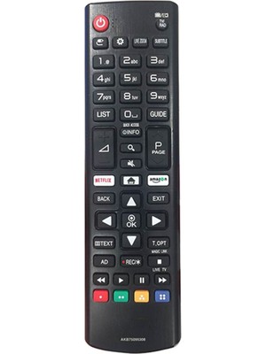LG Ugr Kl Lcd-Led Tv Kumanda AKB75095308 Netflix-Amazon Tuşlu Uyumlu LG Cihazlar İçin (AKB75095308CAS65BN708)