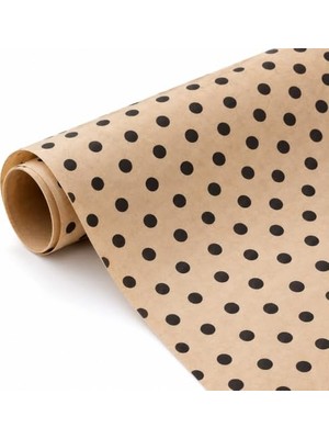 Die Grup Pink & Blue Home - Puantiye Desenli Ambalaj, Paketleme Kağıdı | 5 Adet, (50CM x 70CM)