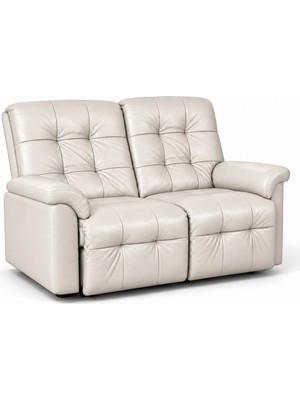 Smarto Relax Berlin Ikili Full Deri Elektrikli Yatar Ayak Uzatmalı 2 Motorlu Ergonomik Tv Koltuğu Baba Koltuğu