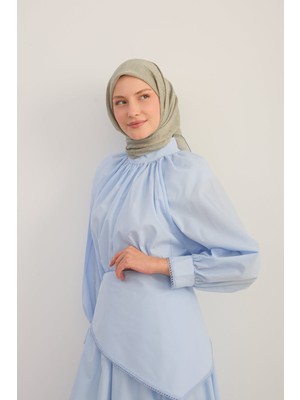 Silk Home Monare Eşarp Etnik Desen Camgöbeği