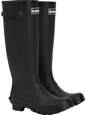 Barbour Kadın Bede Wellington Çizme BK11 Siyah Klasik Kauçuk Malzeme ile Şık Tasarım