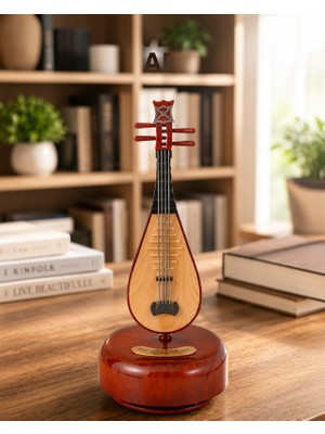 Helinaria Ud Figürlü Melodi Destekli Müzik Kutusu