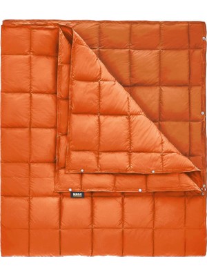 Happy Trend Kamp Battaniyesi - Dış Mekan Hafif Kompakt Seyahat Yorganı, Outdoor Kamp Malzemeleri, Kamp Yürüyüş Outdoor Şal, Battaniye, 200-150 cm Turuncu