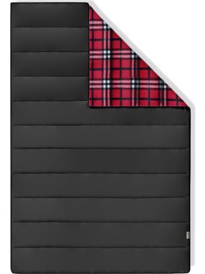 Happy Trend Flanel Kamp Battaniyesi, Seyahat Yorganı Dış Mekan Hafif Kompakt Outdoor Malzemeleri Kamp Çadır Karavan Battaniye 215-150 cm Siyah