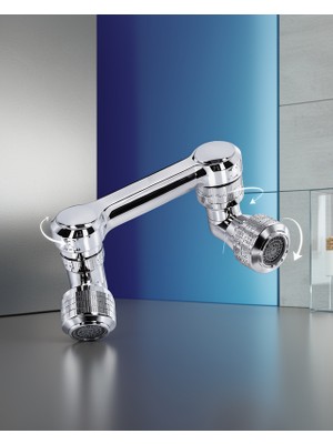 Astraltech Döndürülebilir Musluk Ucu 4 Filtreli
