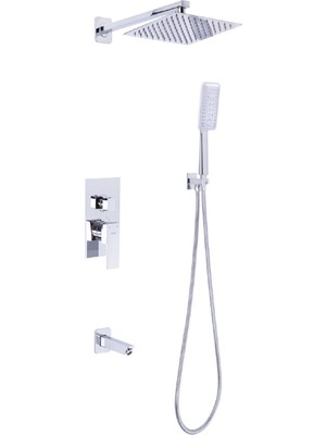 Penta 4559 Banyo&duş Sistemi Chrom Square