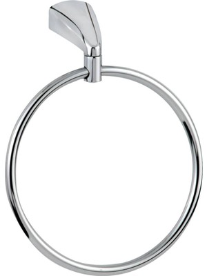 Drom 101052 Eleganza Yuvarlak Havluluk (Halka Havluluk) Krom