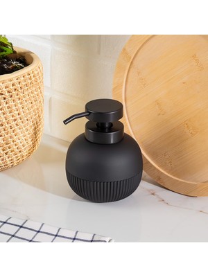Myg Plus Porsima 3118 Banyo ve Mutfak Sıvı Sabunluk 450 ml Siyah