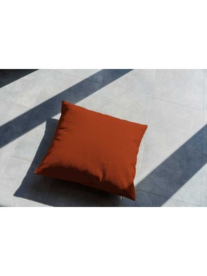Perle Home Daily Series  Tarçın Rengi Kırlent Yastık Kılıfı Şık Tasarım