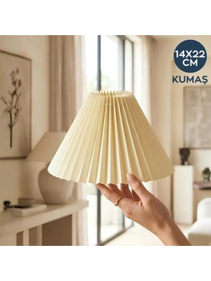 Homing Pileli Kumaş Abajur Başlığı 241951