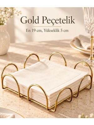 Okyanus Home Gold Serisi Yatay Peçetelik