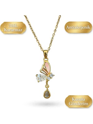 Adc 316L Çelik Kolye – Kararma Yapmaz – Suya Dayanıklı