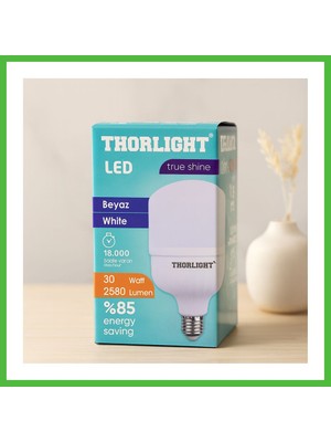 Bezos 30W E27 LED Ampul 2580 Lm 6400K T-Shape Arz