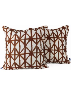 Adet Paketli Viskon Pamuk Keten Sadece Kırlent Kılıfı 43X43 cm Ölçüsünde Dekoratif, Sandalye, Koltuk, Yatak, Oturma Odası Kırlent Kılıfları (43X43 Cm, TK10-004)
