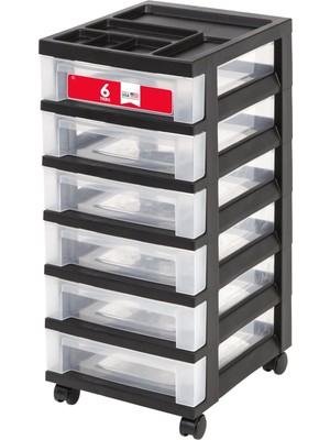 Odea Tr Craft Organizatörleri ve Depolama, Sınıf Malzemeleri Için Haddeleme Depolama Arabası, Sanat Malzemeleri Için Depolama Düzenleyici, Küçük Parçalar Için Çekmece Üstü Düzenleyici, 6 Çekmece