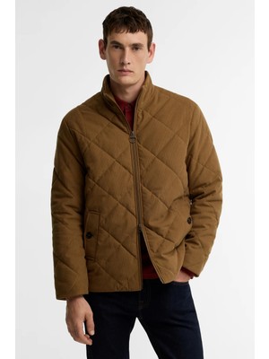 Barbour Corden Kapitone Ceket SN91 Dark Sandstone