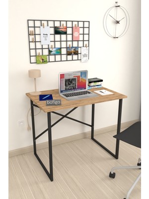 Bofigo Modern Tasarımlı Bilgisayar Masası 60x90 cm Yonga Levha Malzemeden Dayanıklı Yapı