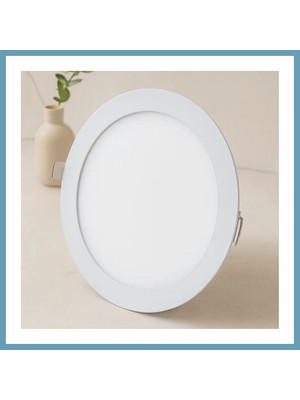 Bezos Yuvarlak LED Slim Panel 18W 1980 Lm Sıva Altı MBT06