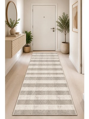 Aymira Home Dijital Baskı Dört Mevsim Kaymaz Taban Yıkanabilir Kesme Koridor Mutfak Oda Yolluk Halı