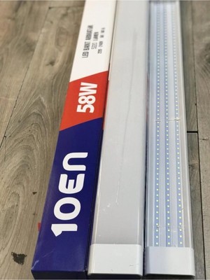 10EN 58W 120 cm LED Bant Armatür 3 Sıra Ledli 10 Adet