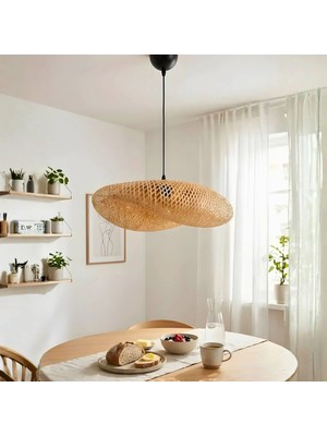 Homing Porto Orjinal Bambu Hasır Iskandinav Tarz Sarkıt AYD-3691