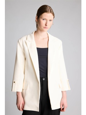 DeFacto Oversize Basic Blazer Ceket C3215AX26AU