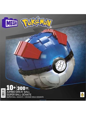 Trendexa HMW04 Mega Pokémon™ Jumbo Pokeball 299 Parça +10 Yaş