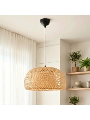 Homing Exclusive Lisbon Bej Renkli Hasır Bohem Sarkıt AYD-3565