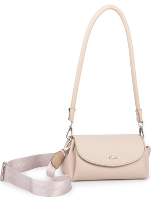 Nas Bag Kadın Mini Sade Şık  Omuz ve Postacı Çapraz Çanta (En 20 cm ;boy 10 cm ) Kum