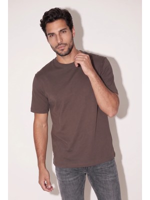 Jean Store 6226 0 Yaka Fırçalı 2 Iplik  Tshirt