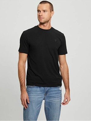 Guess Hedley Erkek Aktif Modal Karışımlı Regular Fit T-Shirt