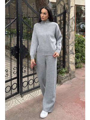 Gülseli Hırka Pantolon Triko Ikili Takım P-00023504