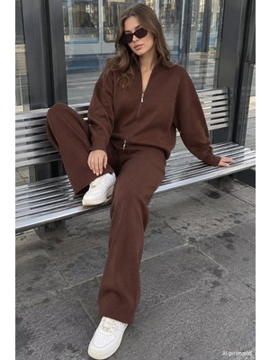 Gülseli Hırka Pantolon Triko Ikili Takım P-00023504