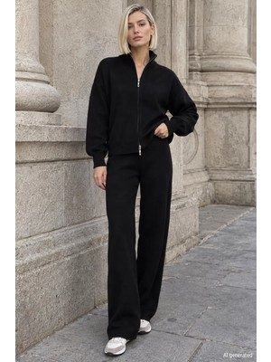 Gülseli Hırka Pantolon Triko Ikili Takım P-00023504