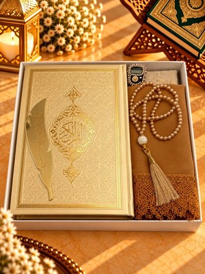 Lena Gift Workshop 6 Parça Hediyelik Bohça Seti ( Hac - Umre - Çeyizlik - Mevlid )