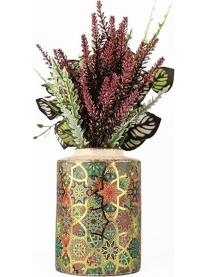 Odea El Yapımı Renkli Seramik Vazo, Modern Tasarım, 11-30 cm Arası Boyut
