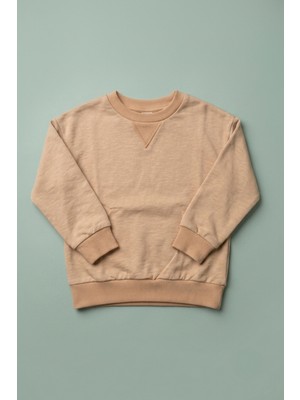 Zumino Basic Bebek & Çocuk Sweatshirt Bisiklet Yaka Unisex