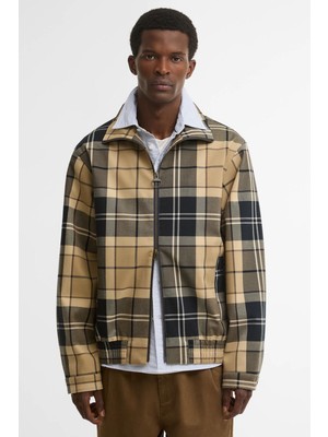 Barbour Tartan Showerproof Blouson Ceket BE52 Birchwood Dress Tartan