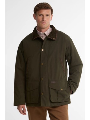 Barbour Bromfield Waterproof Ceket OL71 Dark Olive