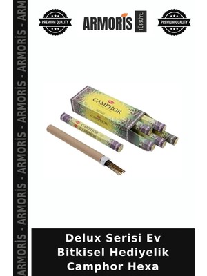 Armoris Delux Serisi Ev Bitkisel Hediyelik Camphor Hexa