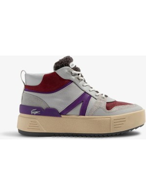 Lacoste L002 Winter Mid Kadın Gri Bot