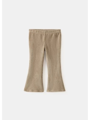MANGO Baby Flare kadife tayt