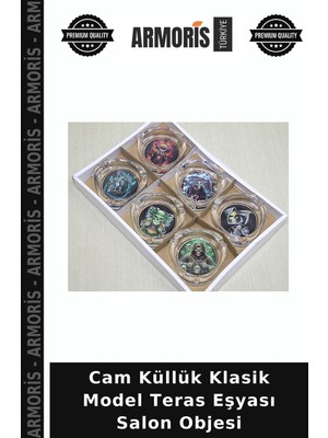 Armoris Cam Küllük Klasik Model Teras Eşyası Salon Objesi