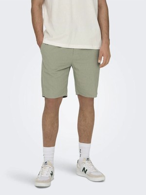 Only & Sons Onslınus 0007 Cot Lın Shorts Noos
