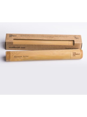 BK Gift Kişiye Özel Humble Brush Bambu Diş Fırçası Kabı