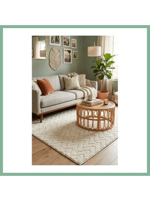 Bşk Virgo Youdayhomecollection Moda Model Oturma Odası Halısı · Ebat: 80X80 BSK2026
